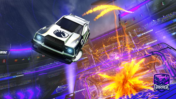 A Rocket League car design from Panicioooo