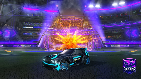A Rocket League car design from HANNIBAL-TIBZ