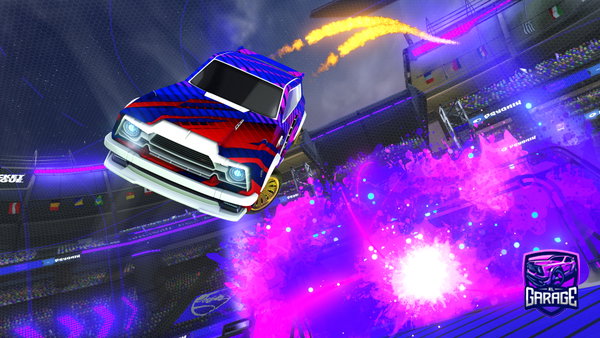 A Rocket League car design from TaitREAl