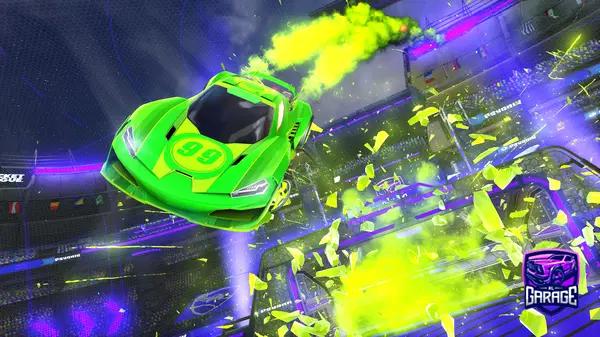 A Rocket League car design from GlizzyGobbler22