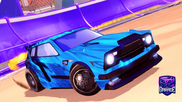 A Rocket League car design from cionen