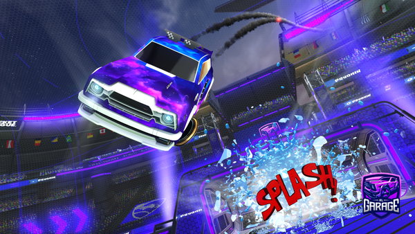 A Rocket League car design from Prismfr