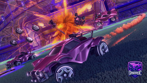A Rocket League car design from TradeToWin