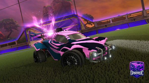 A Rocket League car design from Morneau