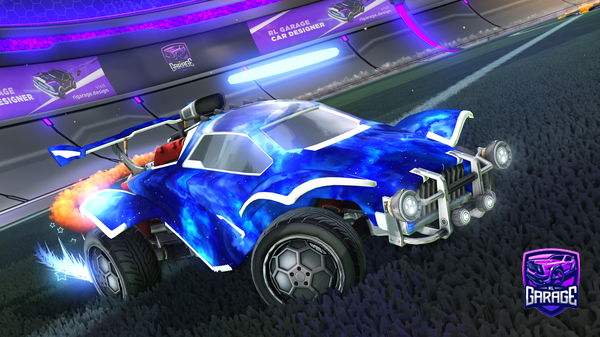 A Rocket League car design from Samy9366