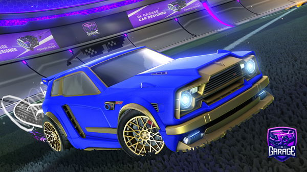 A Rocket League car design from ErikVetter