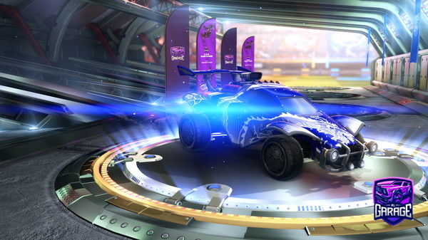 A Rocket League car design from QBOT888