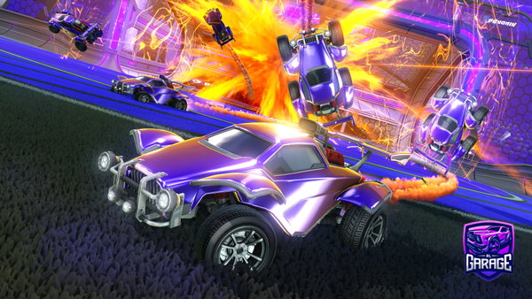A Rocket League car design from Halfons013