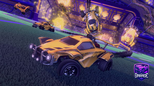 A Rocket League car design from Clay_87