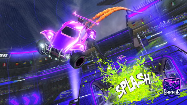 A Rocket League car design from YTLolopol13