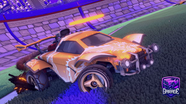 A Rocket League car design from ryano1-4-4-2