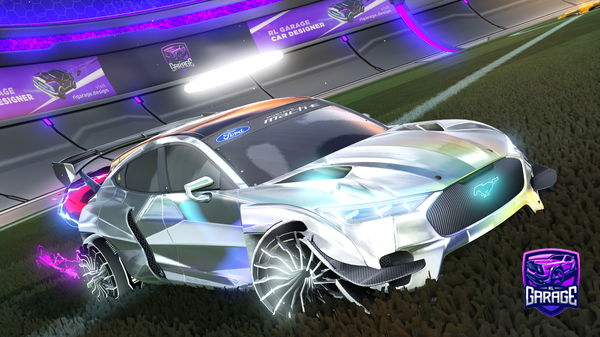 A Rocket League car design from LMNxTrixBlack