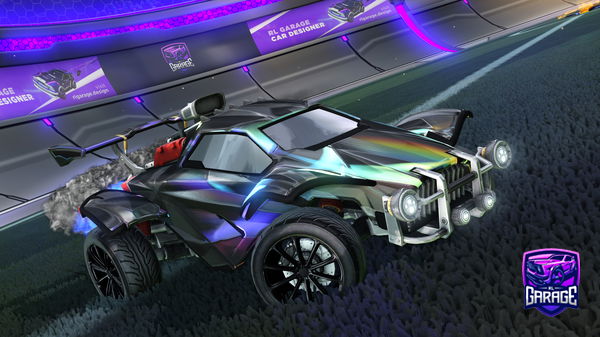 A Rocket League car design from das-mackan