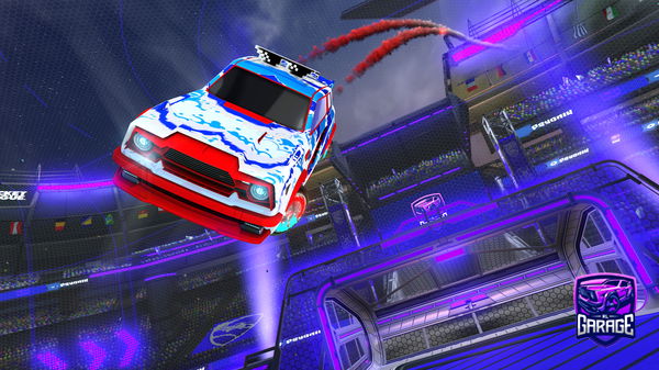 A Rocket League car design from MrCerealBox