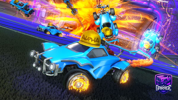 A Rocket League car design from FiNAL-ViLLAiN