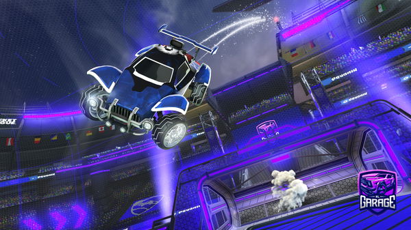 A Rocket League car design from Samdude55