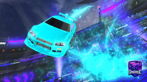 A Rocket League car design from Melfrikandel2