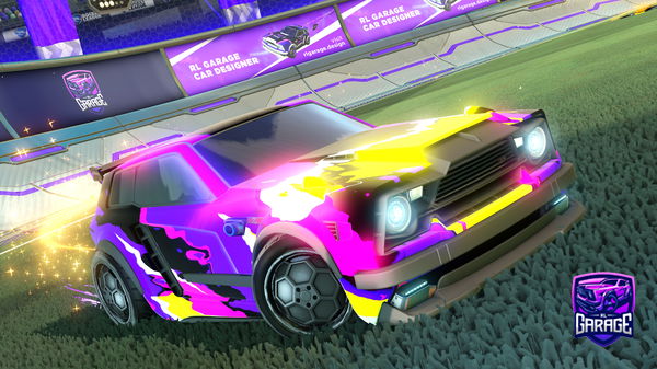 A Rocket League car design from m1sery_