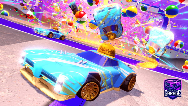 A Rocket League car design from Tylr09