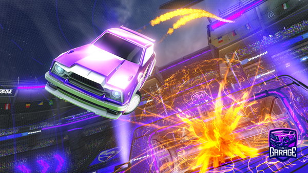 A Rocket League car design from Cor721
