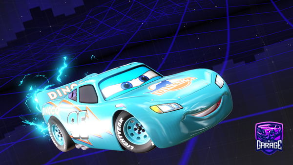 A Rocket League car design from MrTurtle11481