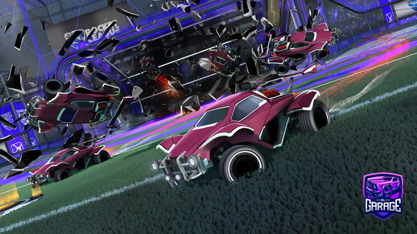 A Rocket League car design from TTv_5GX