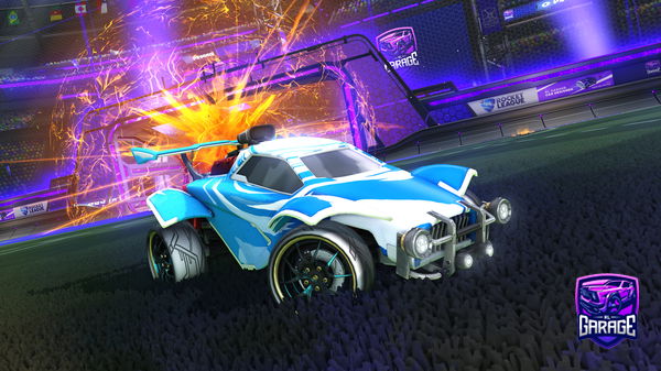 A Rocket League car design from CrazyPlant