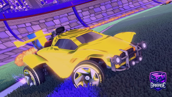 A Rocket League car design from Dash9999