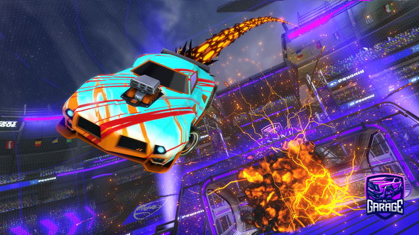 A Rocket League car design from GamerBoyRBLX