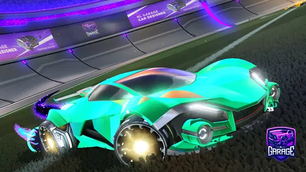A Rocket League car design from rocketsgoboom
