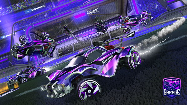 A Rocket League car design from WIDDLE2DRIP