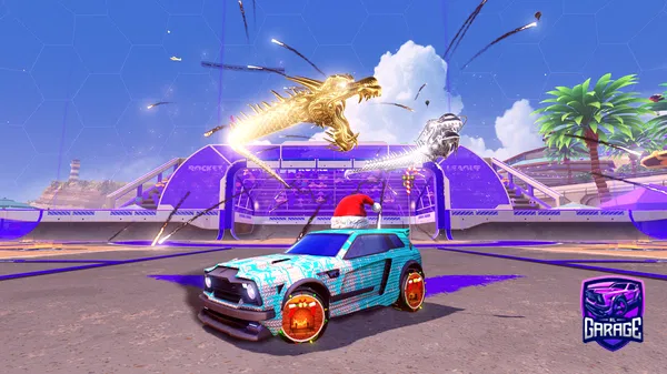 A Rocket League car design from monky1265