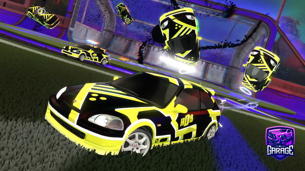 A Rocket League car design from jefleb26