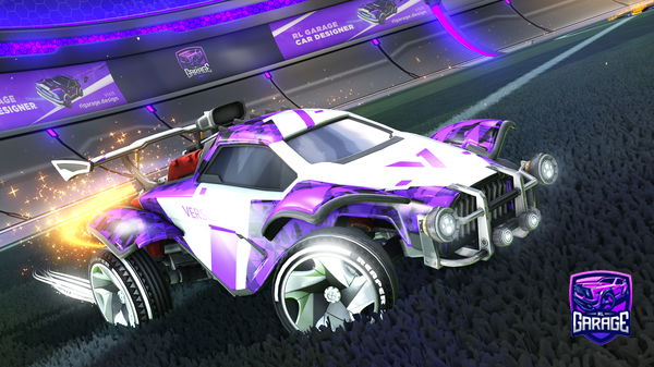 A Rocket League car design from jackedpotato