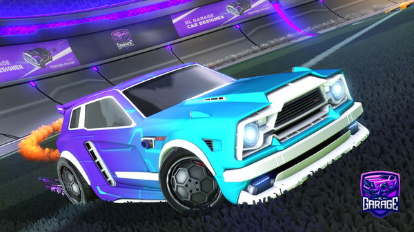 A Rocket League car design from NxtJvcob