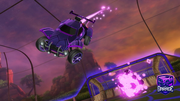 A Rocket League car design from Ntr0
