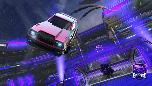 A Rocket League car design from Imayoutuber