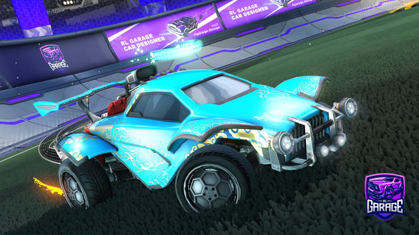 A Rocket League car design from Figge12