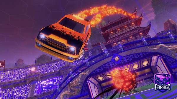 A Rocket League car design from YTvaltsu60