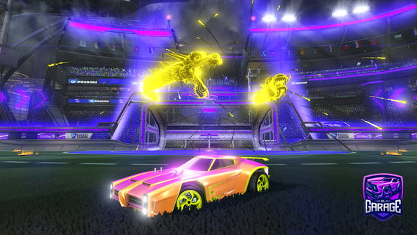 A Rocket League car design from doozer1777