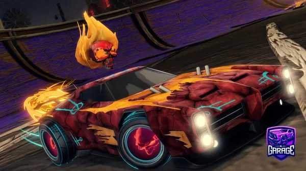 A Rocket League car design from TensiveZexal