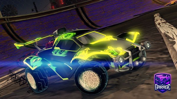 A Rocket League car design from GanderBeam