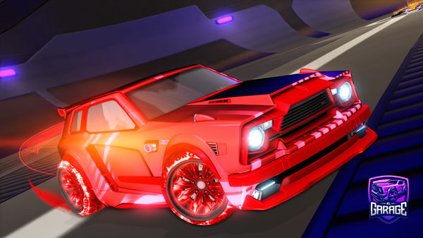 A Rocket League car design from FrozenApricots