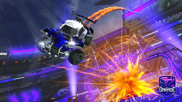A Rocket League car design from TotallyJSH