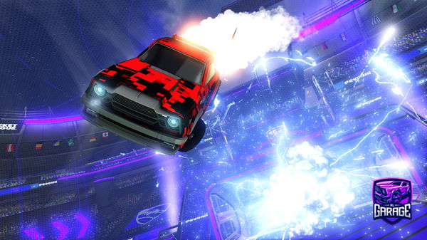 A Rocket League car design from RyZe_VIBES