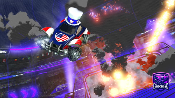 A Rocket League car design from Mythrilazerlover