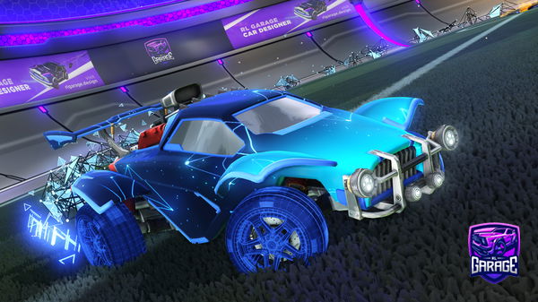 A Rocket League car design from Inchiki