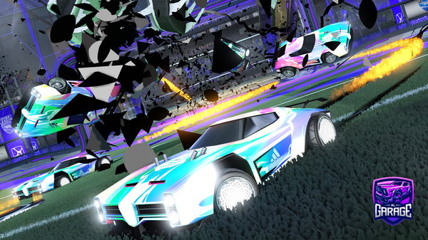 A Rocket League car design from involved11