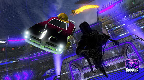 A Rocket League car design from Kxznnn