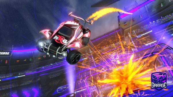 A Rocket League car design from 27HurstE
